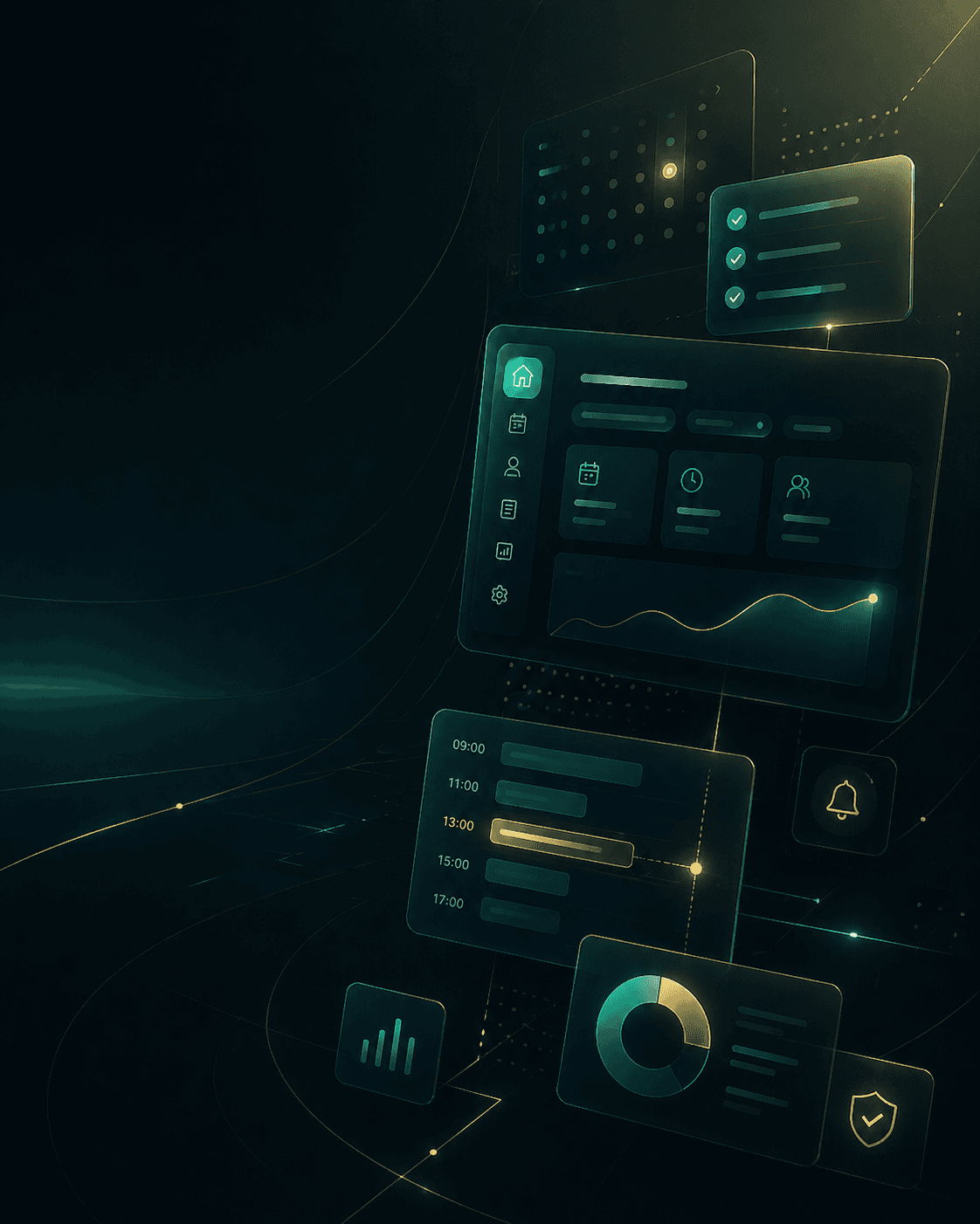 Interface conceitual da Avyron